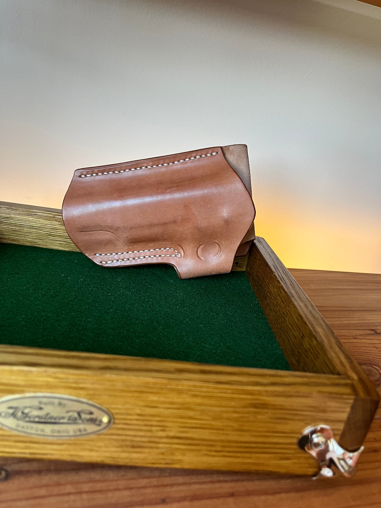 1911 Rhodesian Horsehide Holster (MTO Color) Commander