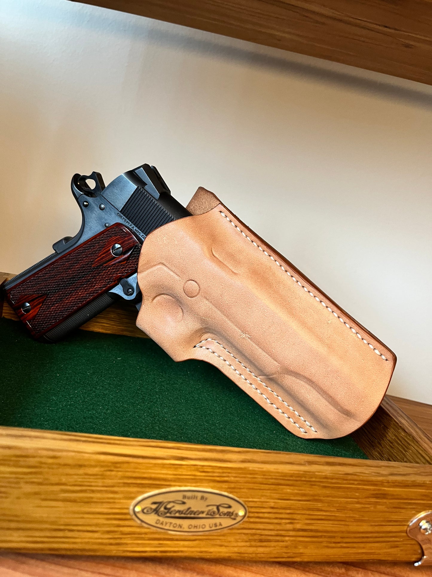 1911 Rhodesian Horsehide Holster