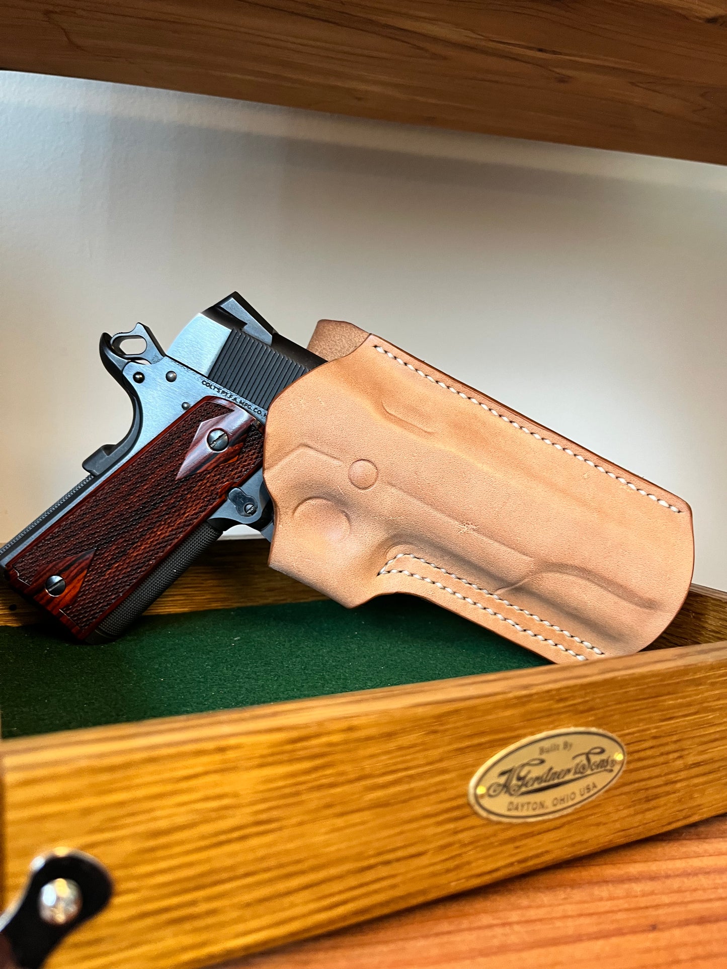 1911 Rhodesian Horsehide Holster