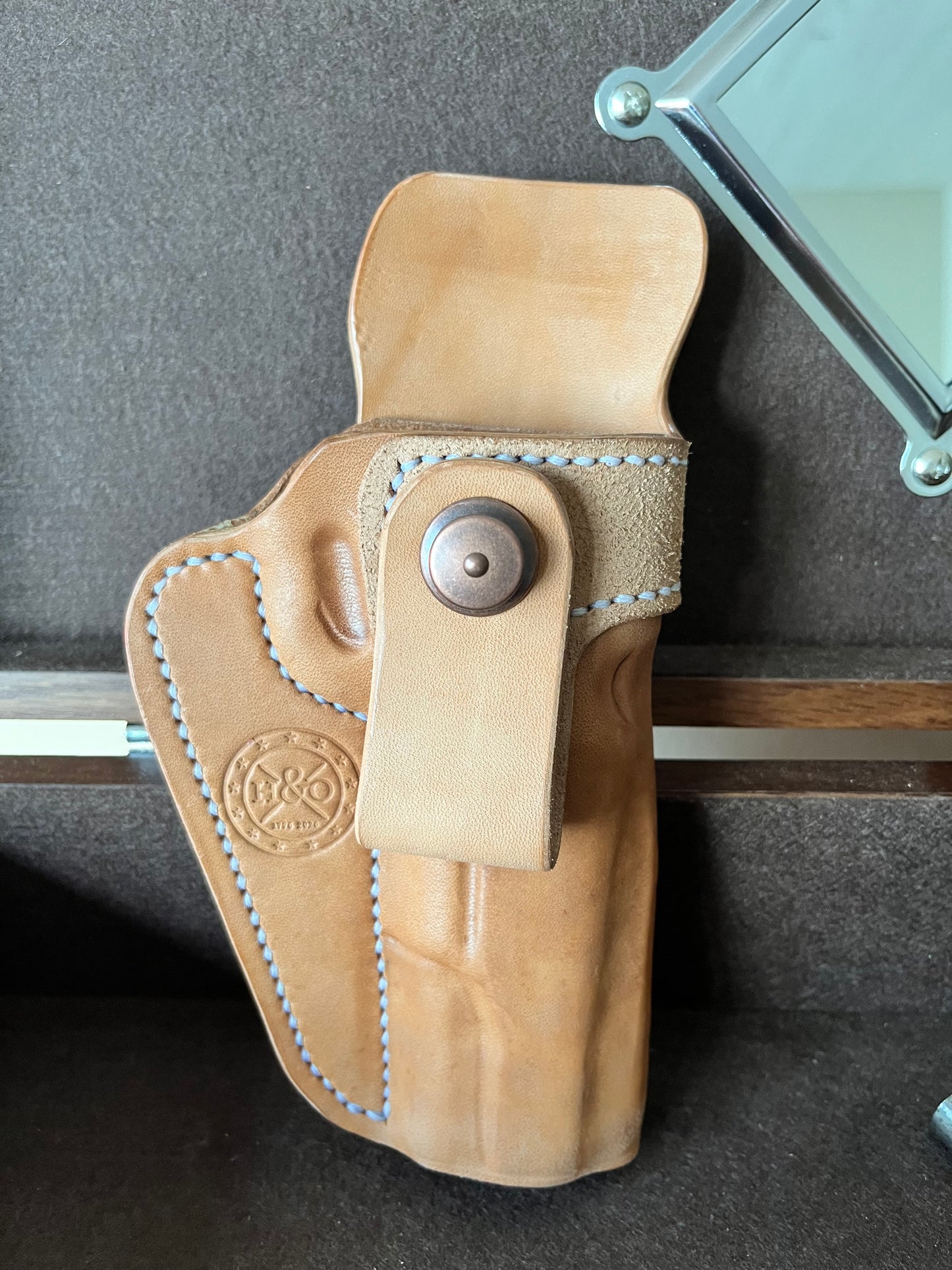1911 Limited Edition Horsehide IWB Holster with 2” Sweat Guard