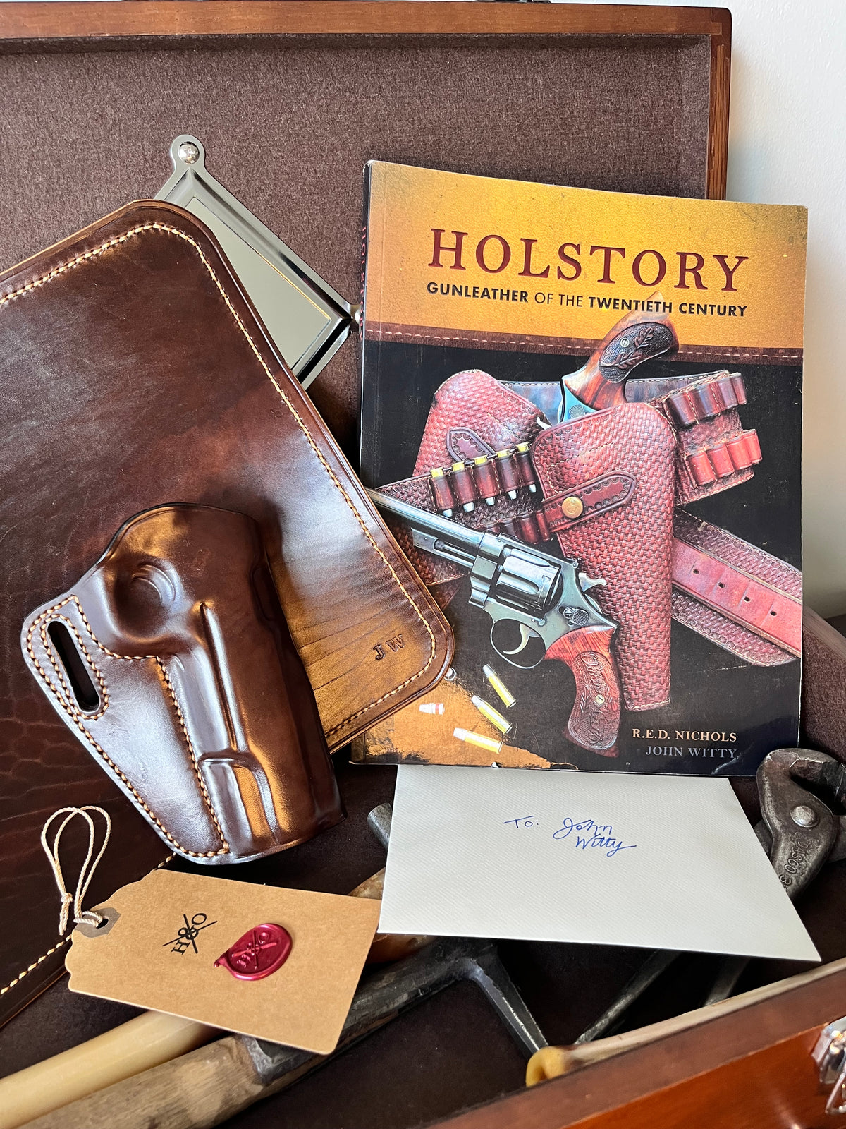 Leather Package for John Witty Large Leather Surface | Horse & Oak Field Holster