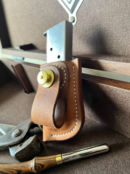 NEW Single Magazine IWB Pouch POLISHED BRASS