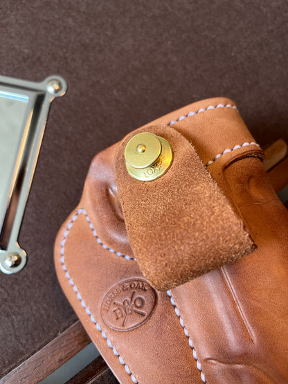 NEW 1911 Horsehide IWB Holster POLISHED BRASS