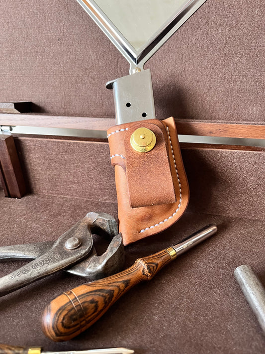 NEW Single Magazine IWB Pouch POLISHED BRASS