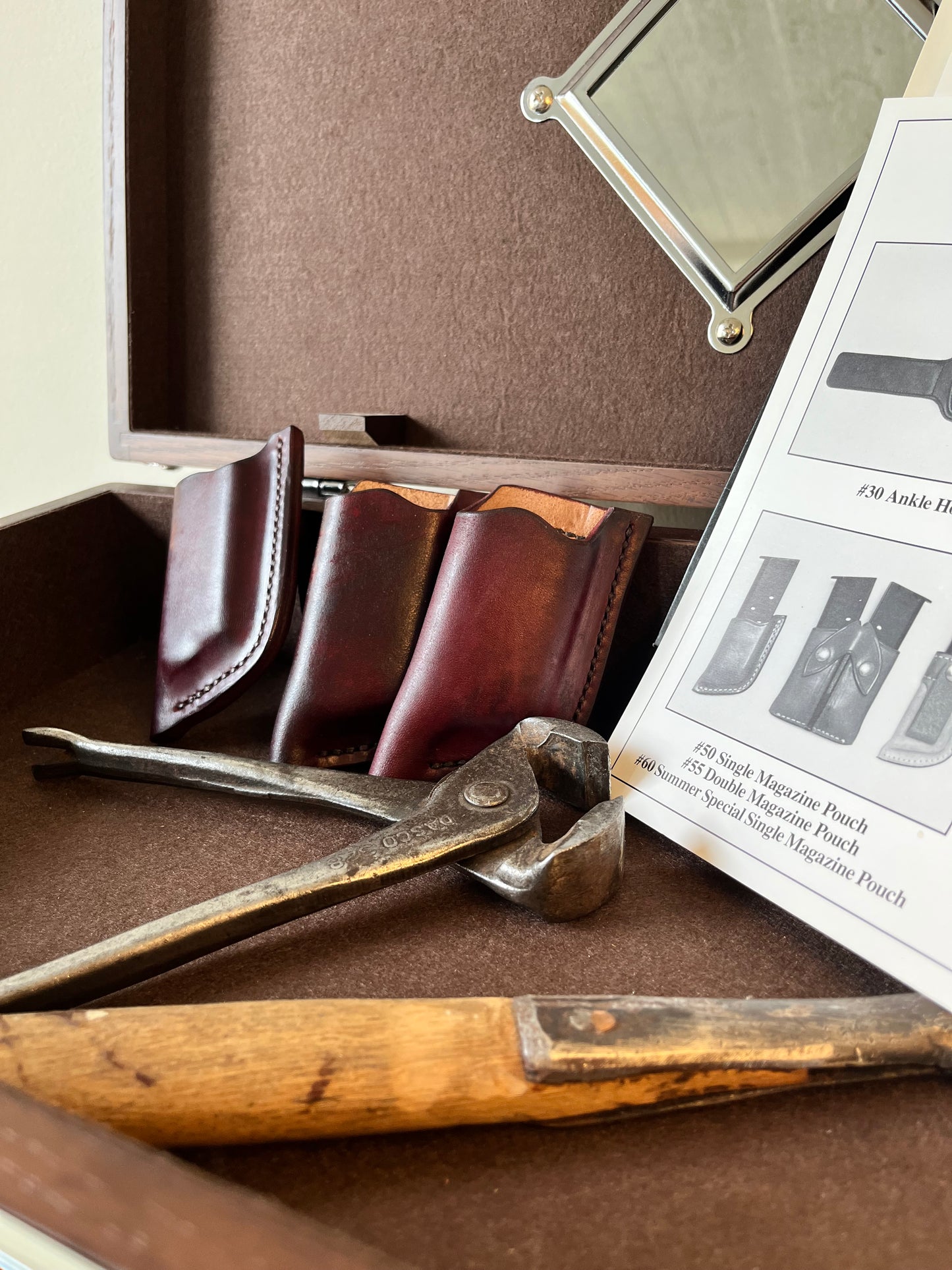 Single Magazine OWB Pouch Cordovan
