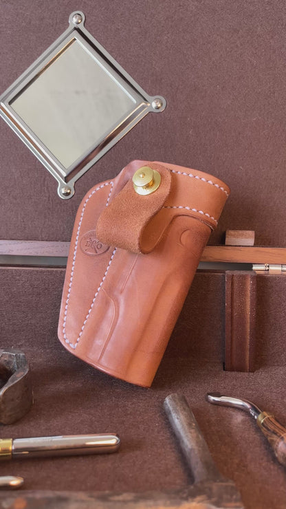 NEW 1911 Horsehide IWB Holster POLISHED BRASS