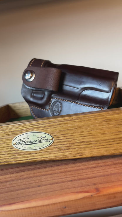 1911 Limited Edition Horsehide IWB Holster Square Guard